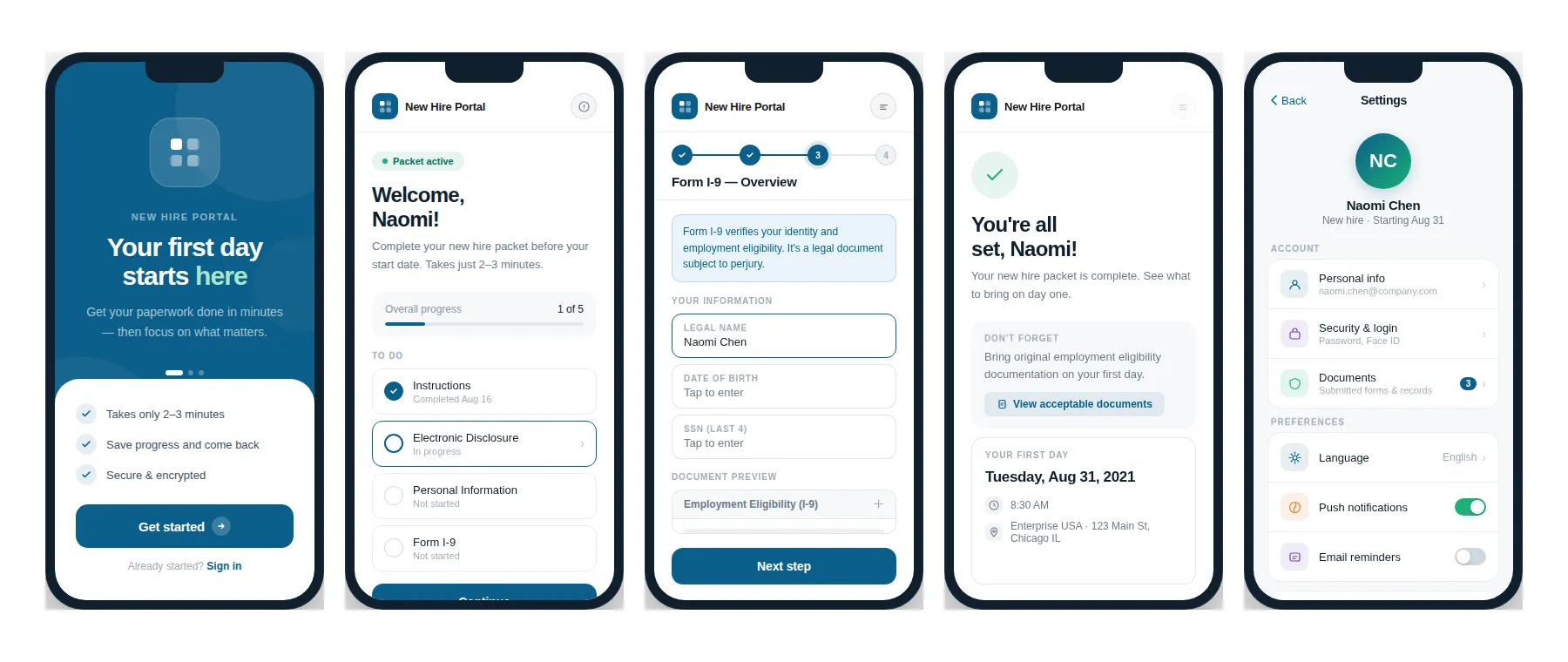 Compliance Center Mobile App project overview